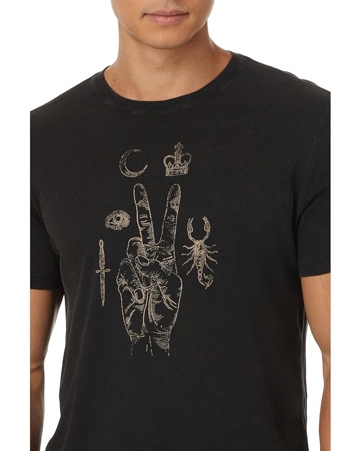 John Varvatos Elements Peace Tee KG6737W24 Men's
