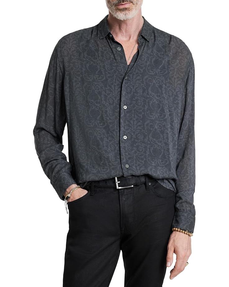 6pm John Varvatos Ross Long Sleeve Shirt W675R24 Men's