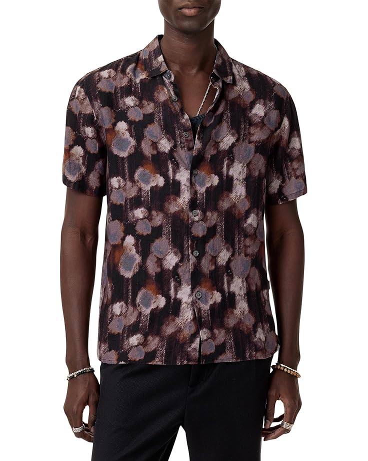 6pm John Varvatos Sean Short Sleeve Shirt W780S25 Men's