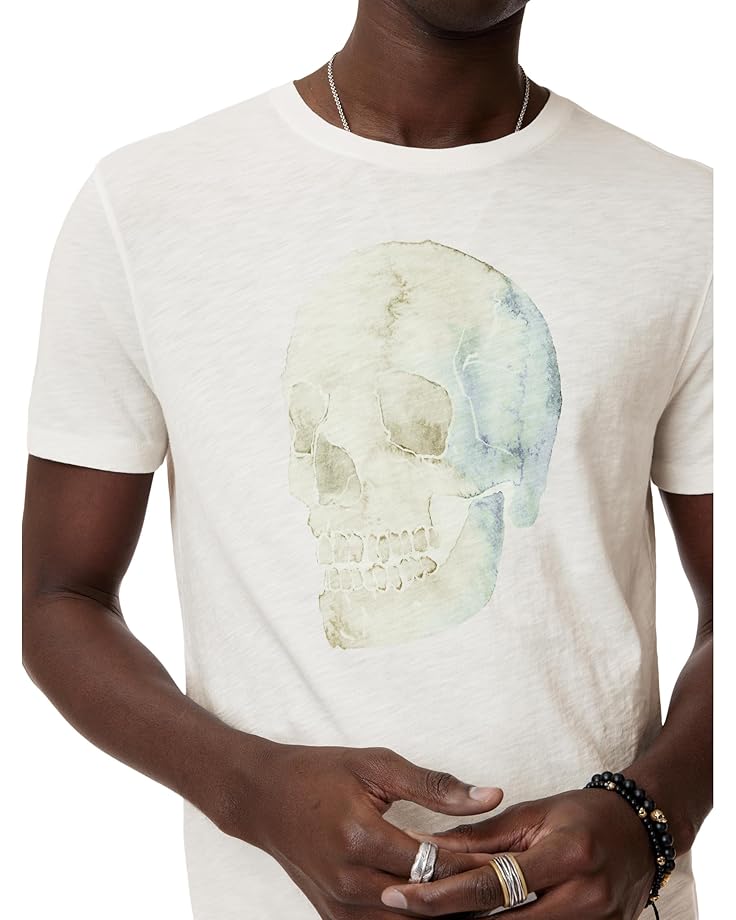 6pm John Varvatos Watercolor Skull Tee KG6917S25 Men's