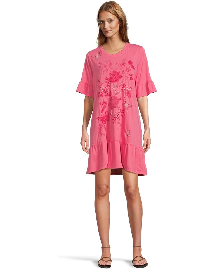 6pm Johnny Was Ruffle Sleeve Knit Dress - Diina Women's