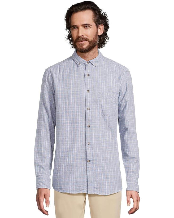 6pm Johnston & Murphy Double-Layer Long-Sleeve Shirt Men's