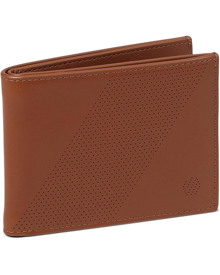 6pm Johnston & Murphy Richmond Perforated Billfold Wallet