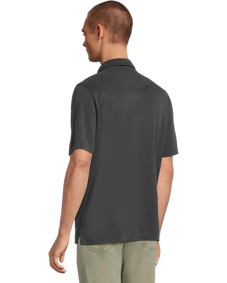 6pm Johnston & Murphy Vintage Birdseye Zip Polo Men's