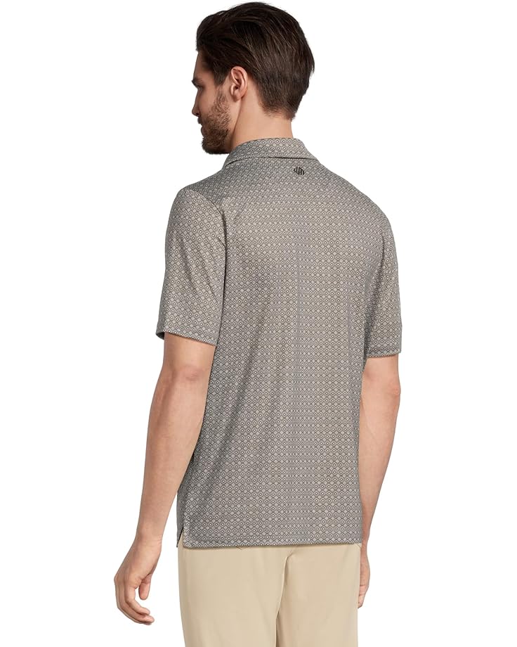 6pm Johnston & Murphy Xc4 Performance Cool Degree Tonal Geo Polo Men's