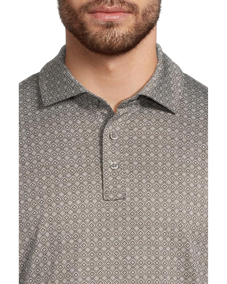 6pm Johnston & Murphy Xc4 Performance Cool Degree Tonal Geo Polo Men's