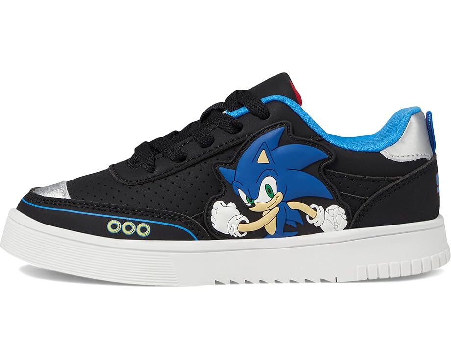 Josmo Sonic The Hedgehog Canvas Slip-On Sneaker (Little Kid/Big Kid/Toddler)