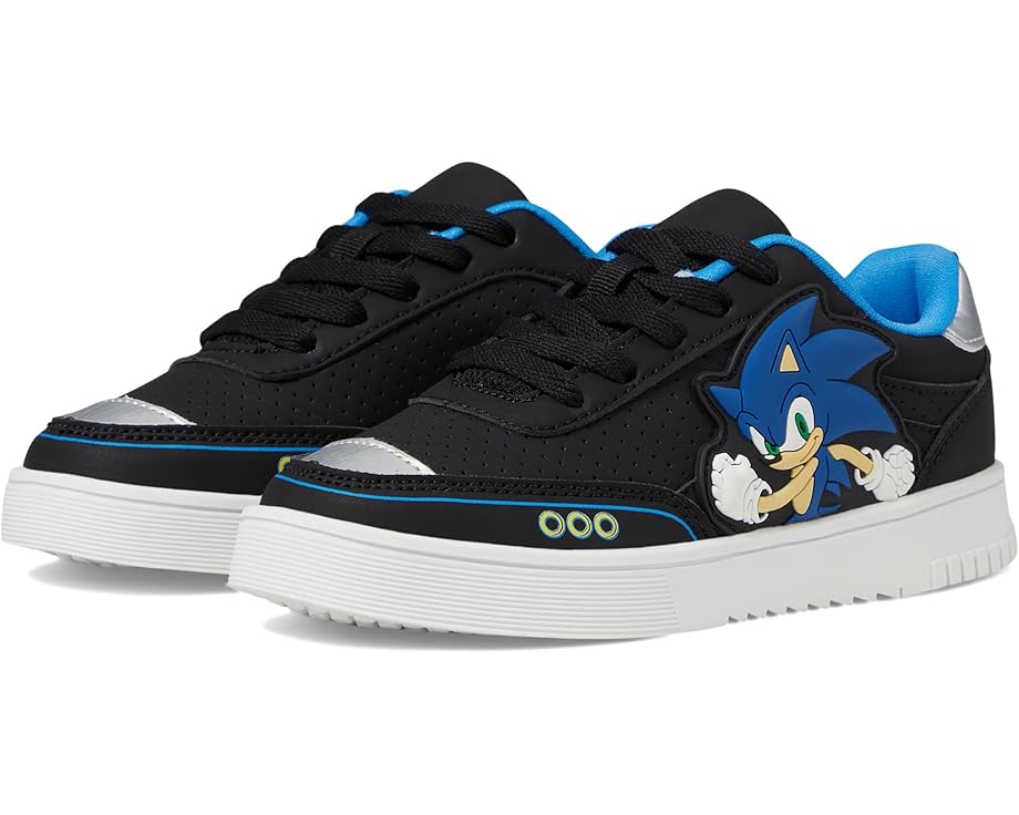 Josmo Sonic the Hedgehog Canvas Slip-On Sneaker (Little Kid/Big Kid/Toddler)