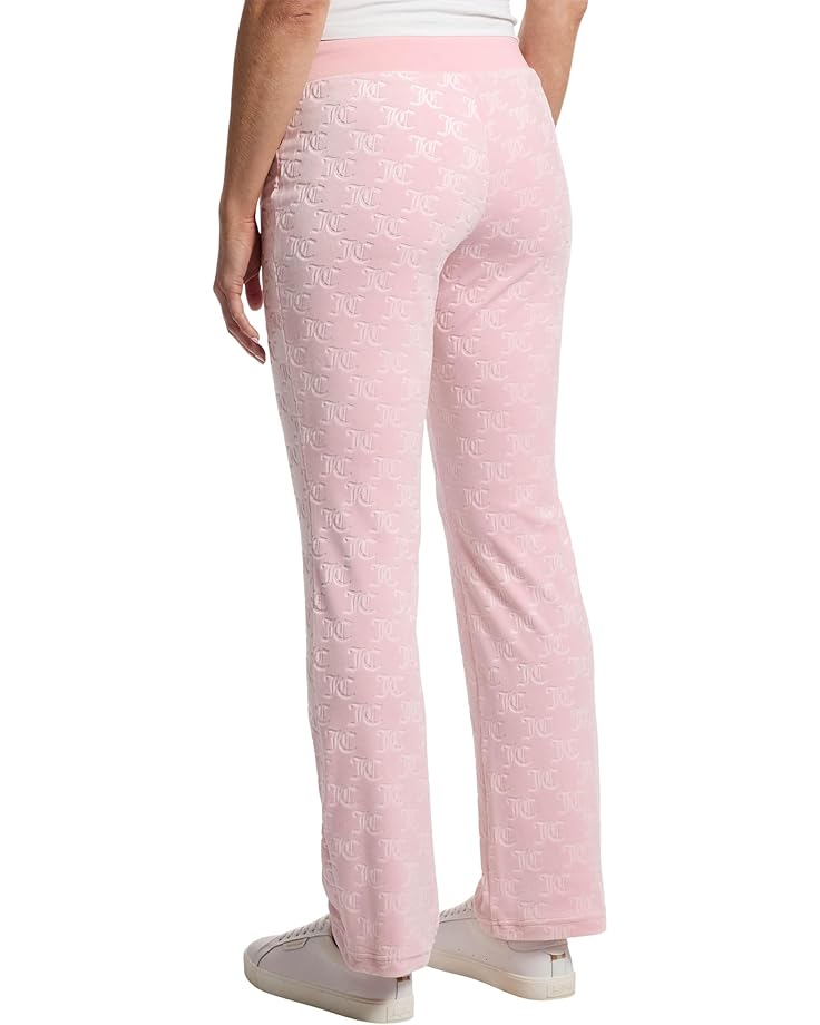 Juicy Couture Embossed Velour Track Pants Women's