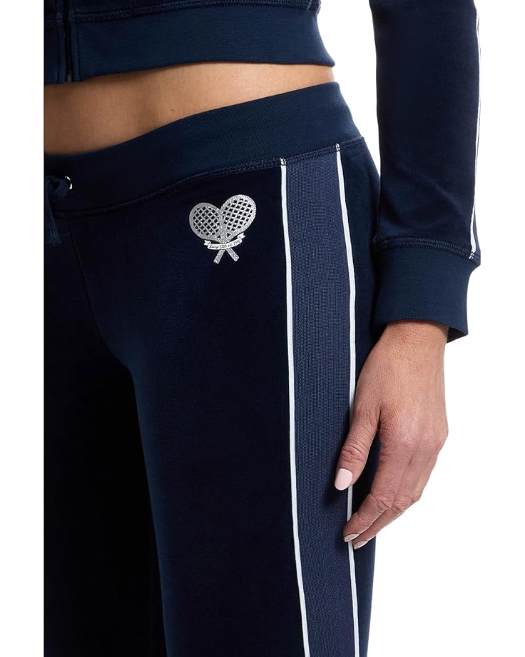 Juicy Couture Heritage Low Rise Track Pants With Side Stripe Women's