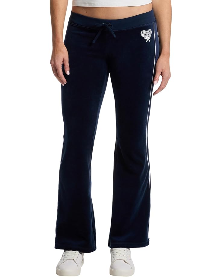 Juicy Couture Heritage Low Rise Track Pants With Side Stripe Women's