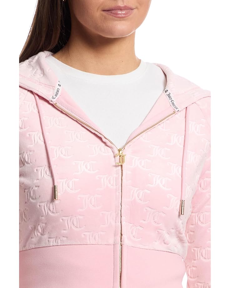 Juicy Couture Juicy Raglan Corset Hoodie Women's