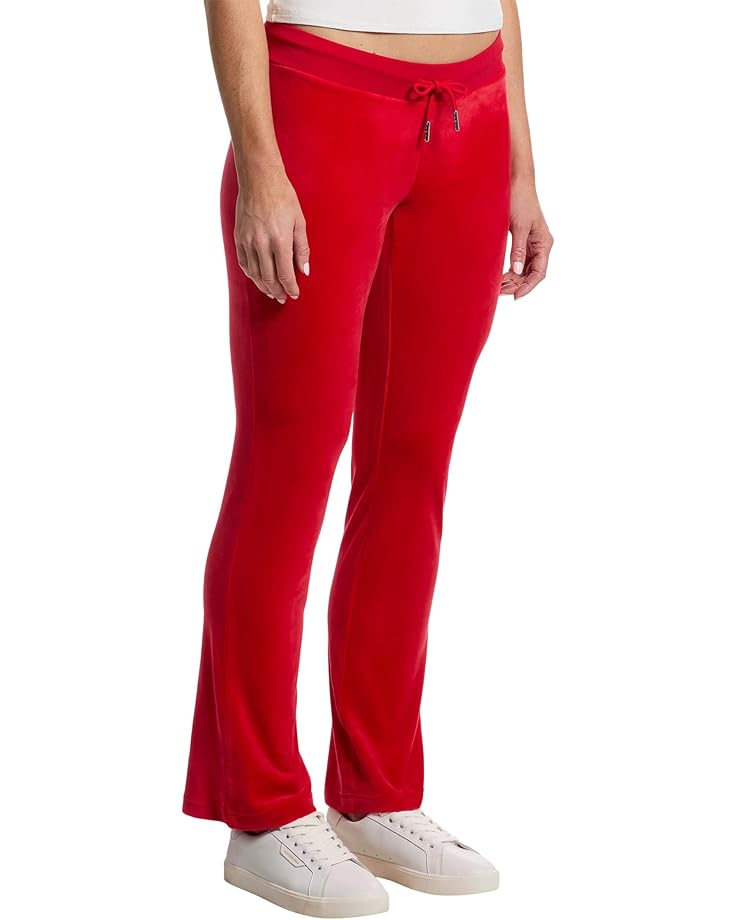 Juicy Couture Rib Waist Velour Pants With Drawcord Women's