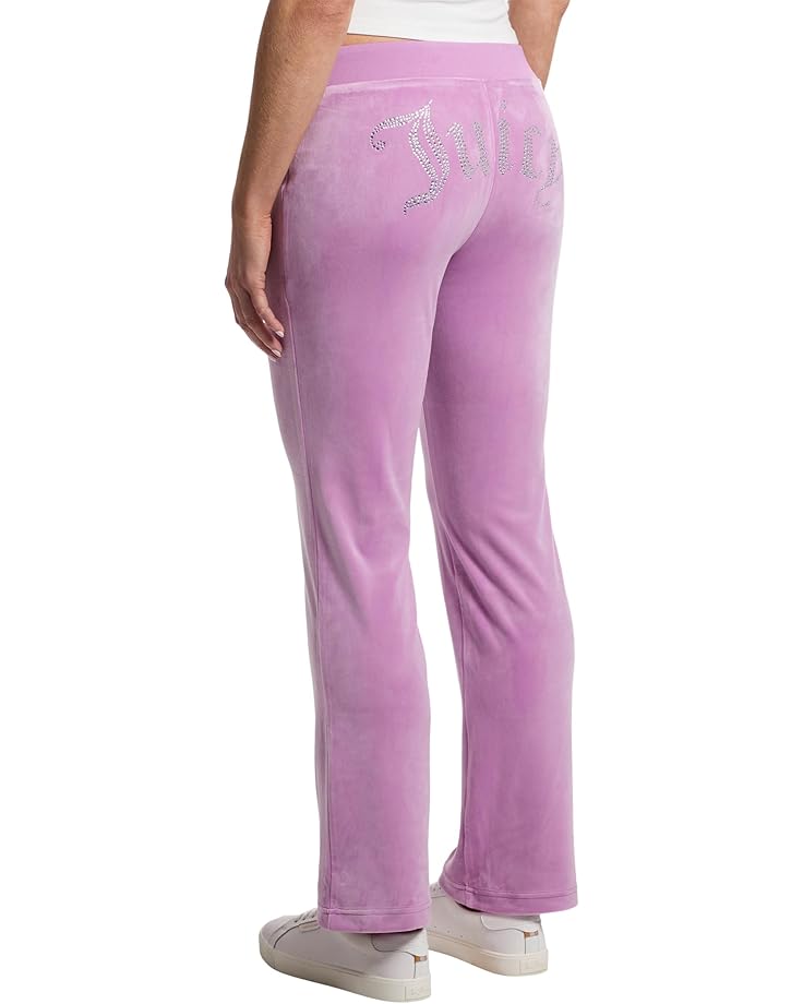 Juicy Couture Rib Waist Velour Pants With Drawcord Women's