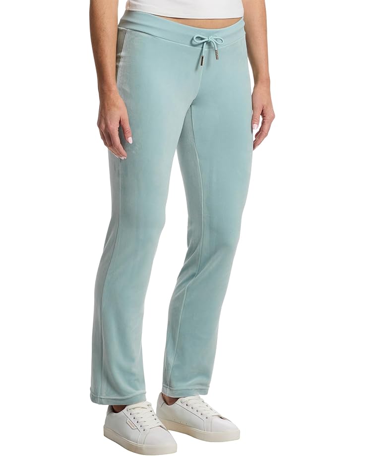 Juicy Couture Rib Waist Velour Pants With Drawcord Women's