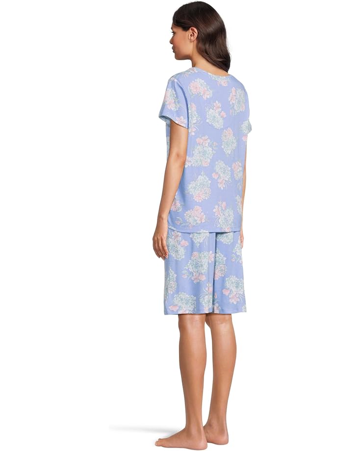 6pm Karen Neuburger Novelty Short Sleeve Bermuda Pajama Set Women's