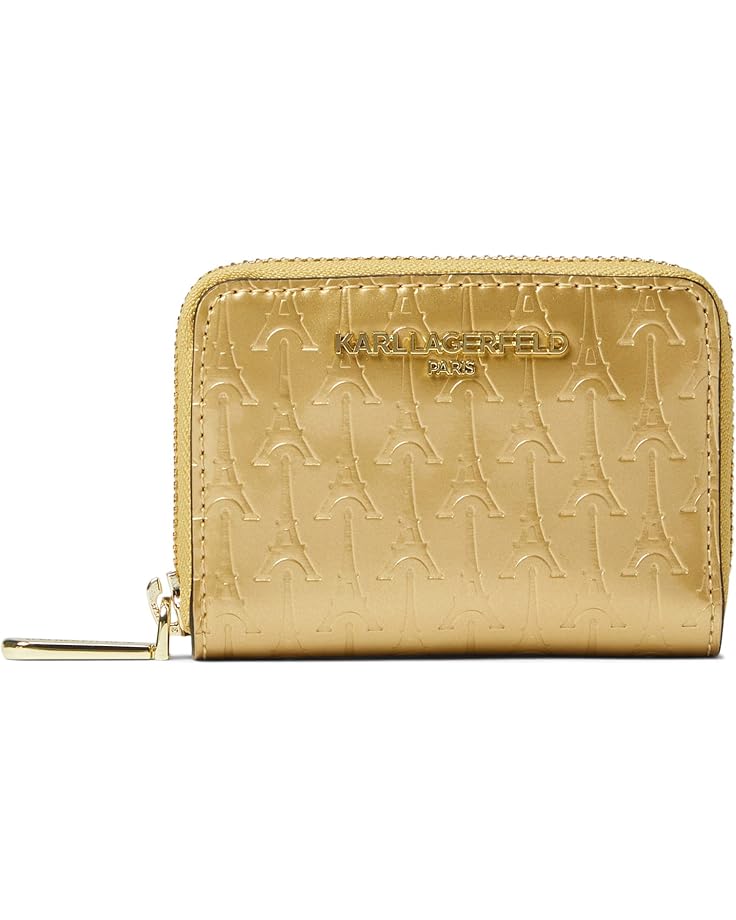 Karl Lagerfeld Paris SLG Small Zip Around Wallet