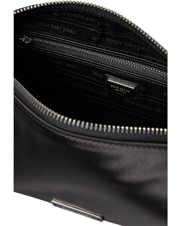 6pm Kate Spade New York Afterparty Satin And Crystal Embellished Shoulder Bag