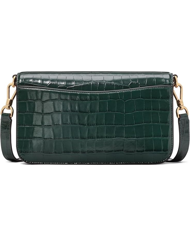 Kate Spade New York Dakota Croc Embossed Leather Medium Convertible Shoulder Bag