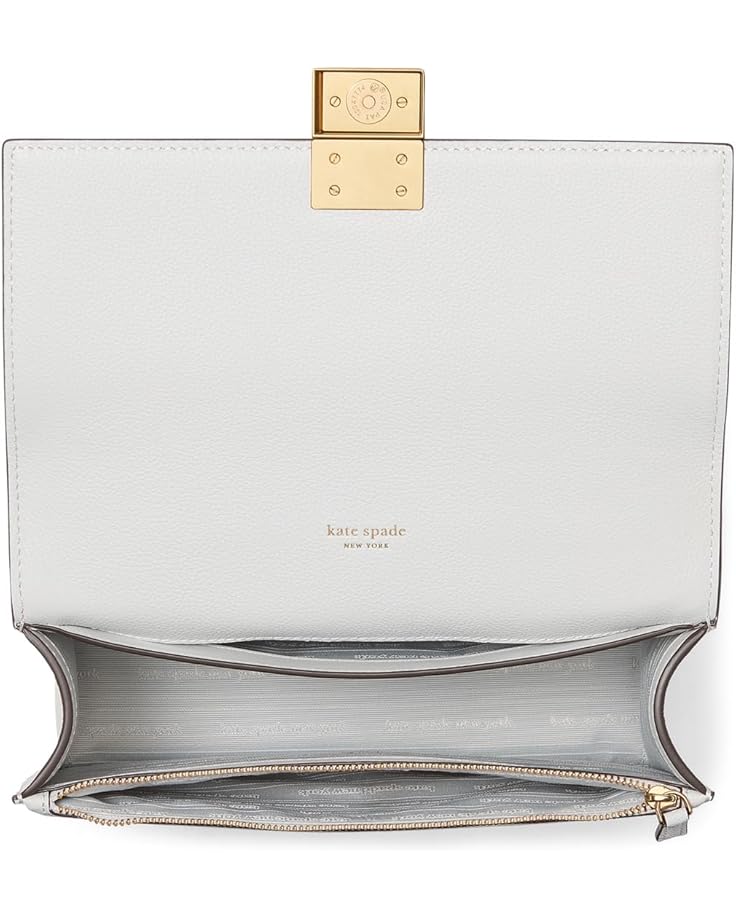 6pm Kate Spade New York Deco Pebbled Leather Chain Shoulder