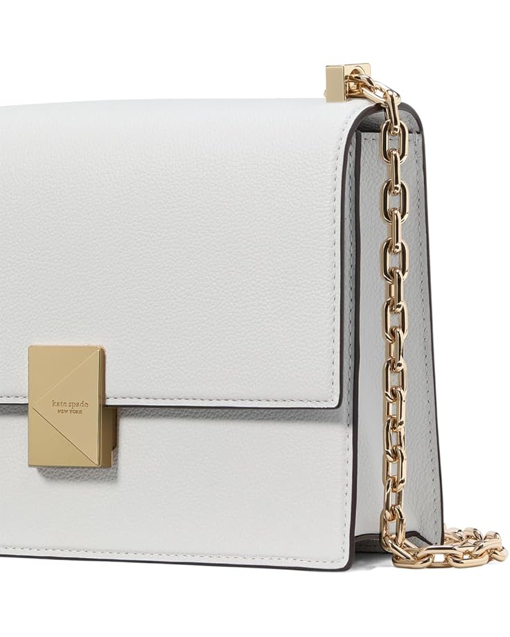 6pm Kate Spade New York Deco Pebbled Leather Chain Shoulder