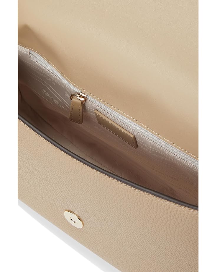 6pm Kate Spade New York Hudson Colorblocked Pebbled Leather Flap Shoulder Bag