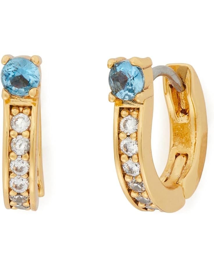 6pm Kate Spade New York Keep Sparkling Round Huggies