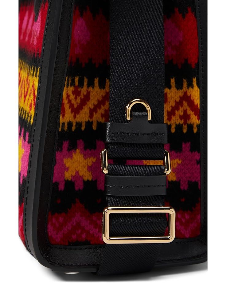 6pm Kate Spade New York Manhattan Carnival Fair Isle Sweater Knit Small Tote