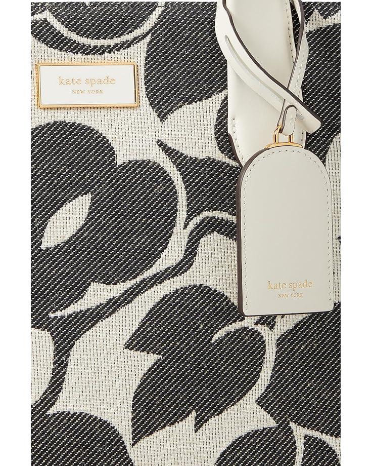 6pm Kate Spade New York Manhattan Tropical Foliage Canvas Jacquard Large Tote