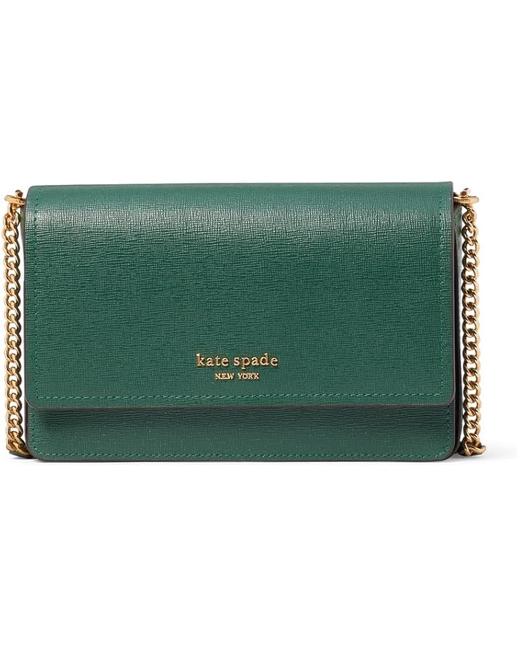 6pm Kate Spade New York Morgan Saffiano Leather Flap Chain Wallet