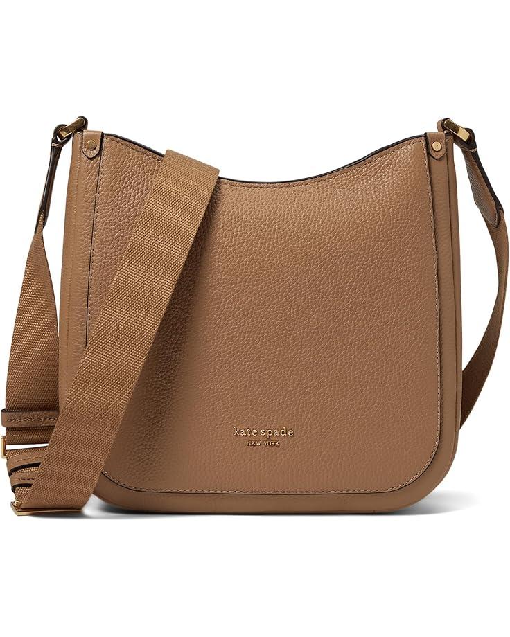 Kate Spade New York Roulette Pebbled Leather Medium Messenger