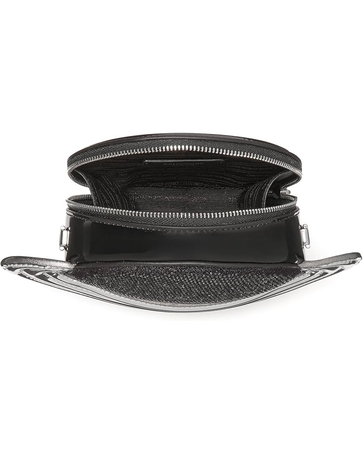 6pm Kate Spade New York Spaced Out Embellished Metallic Leather Micro Crossbody