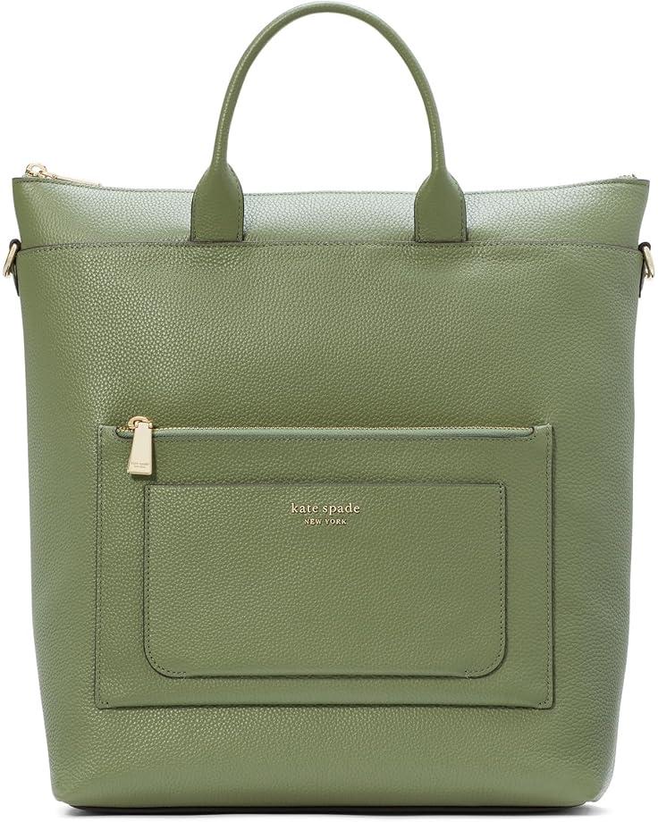 6pm Kate Spade New York Walker Pebbled Leather Convertible Backpack