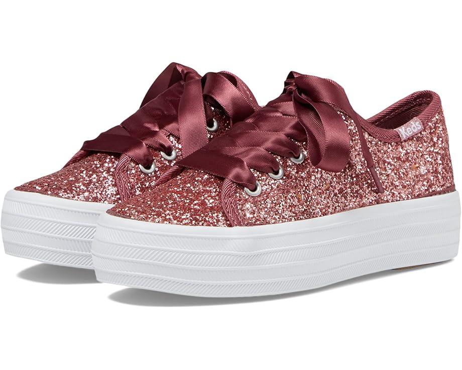 Keds Kids Triple UP Glitter Celebrations (Little Kid/Big Kid)