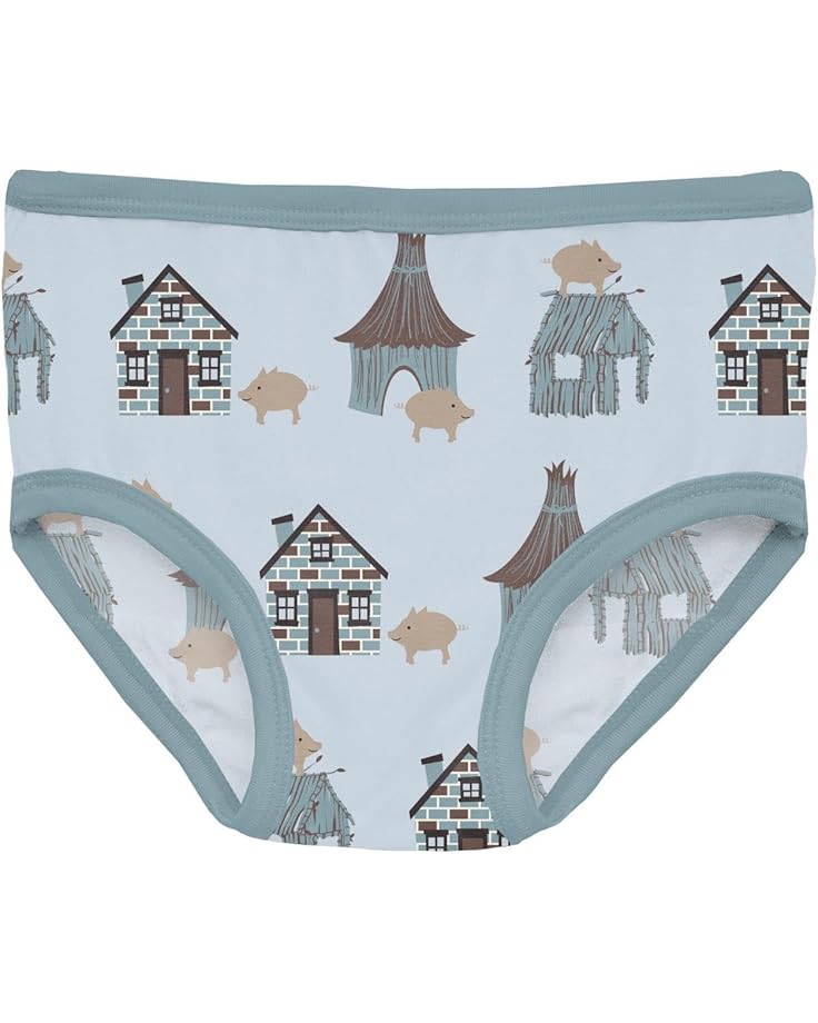 Kickee Pants Kids Print Girl's Underwear Set Of 3 (Big Kid)