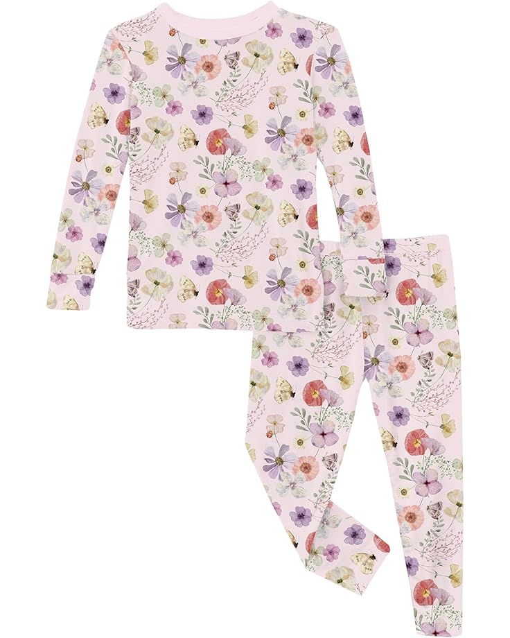 6pm Kickee Pants Kids Print Long Sleeve Pajama Set (Toddler)
