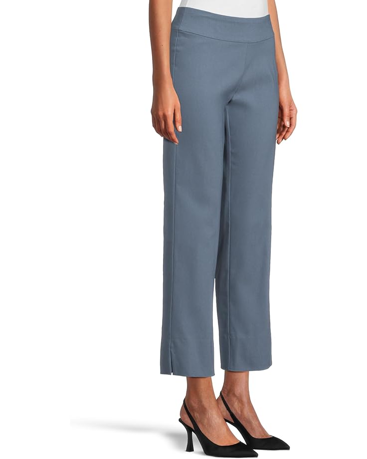 Krazy Larry Stretch Linen Wide Ankle Women's Indigo Stripe