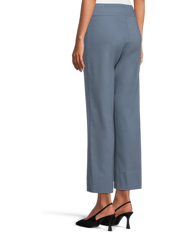 Krazy Larry Stretch Linen Wide Ankle Women's Indigo Stripe