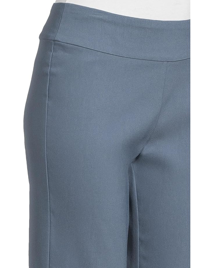 Krazy Larry Stretch Linen Wide Ankle Women's Indigo Stripe