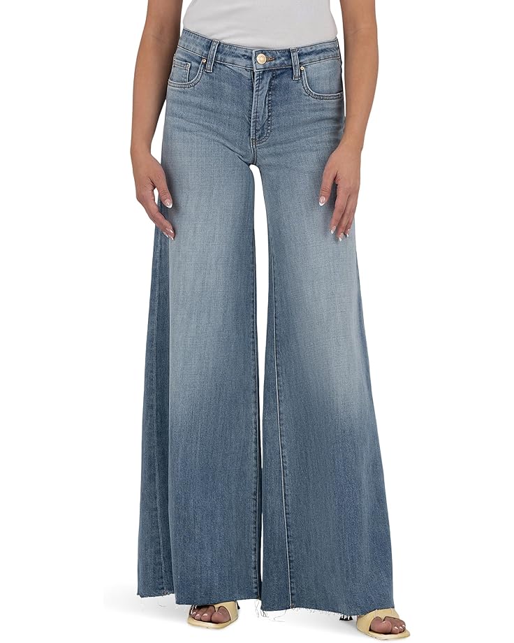 6pm KUT from the Kloth Blake High Rise Super Wide Leg Women's