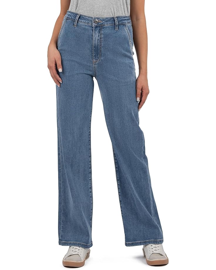 6pm KUT from the Kloth Charlotte High-Rise Straight Leg Women's
