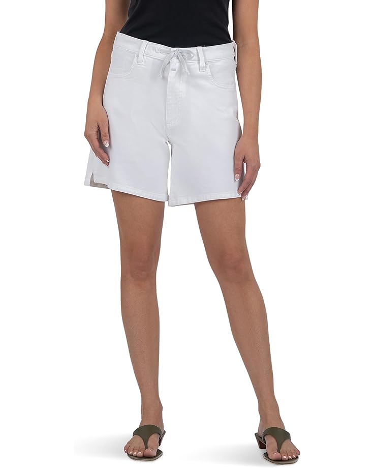 6pm KUT from the Kloth Holly High-rise Shorts Basic Hem Women's
