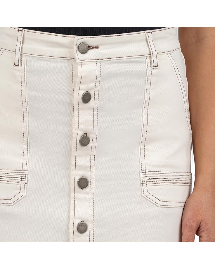 6pm KUT From The Kloth Isla - Pencil Skirt With Contrast Stitching Women's