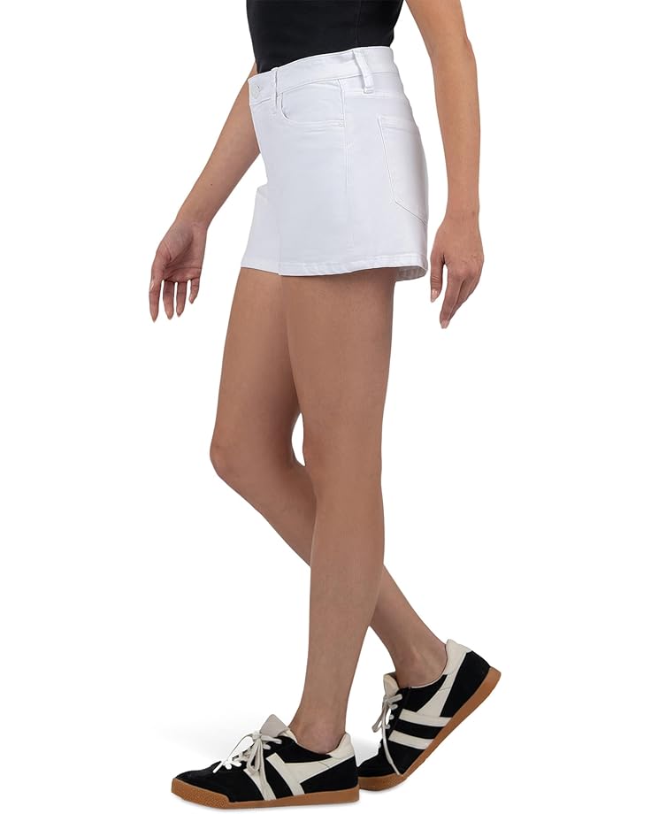 6pm KUT From The Kloth Jane High-Rise Shorts With Five Pockets With Regular Hem Women's