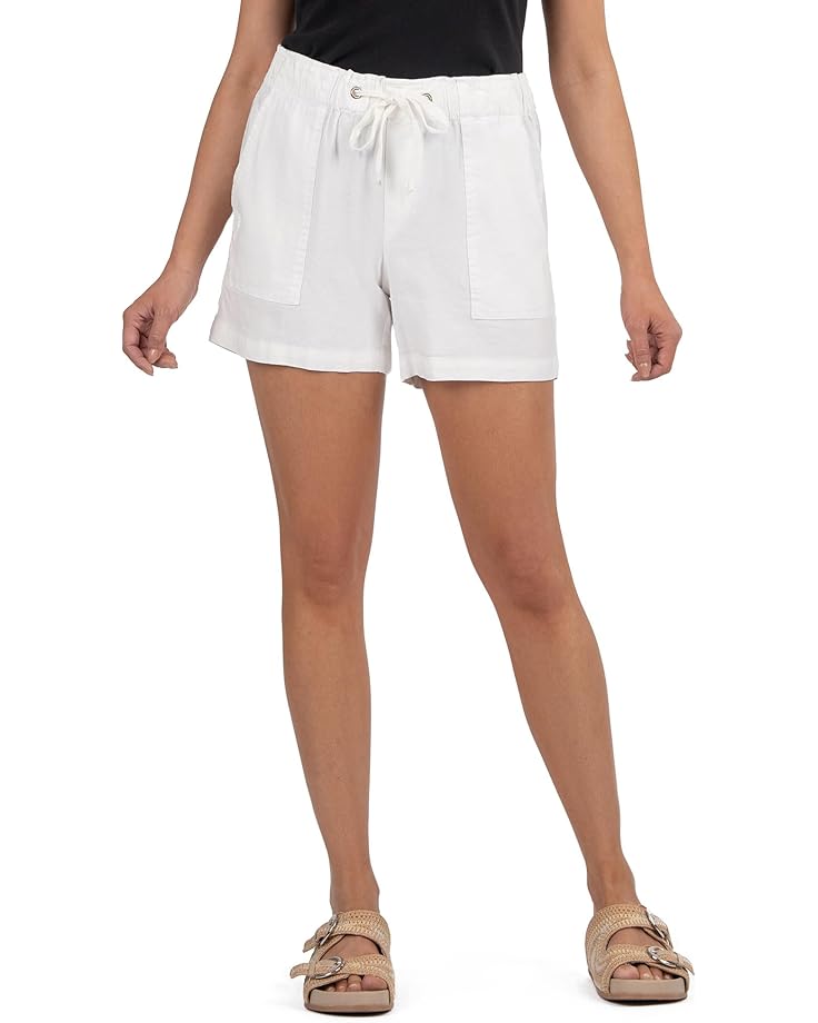 6pm KUT from the Kloth Katana-Drawstring Shorts with Porkchop Pockets Women's