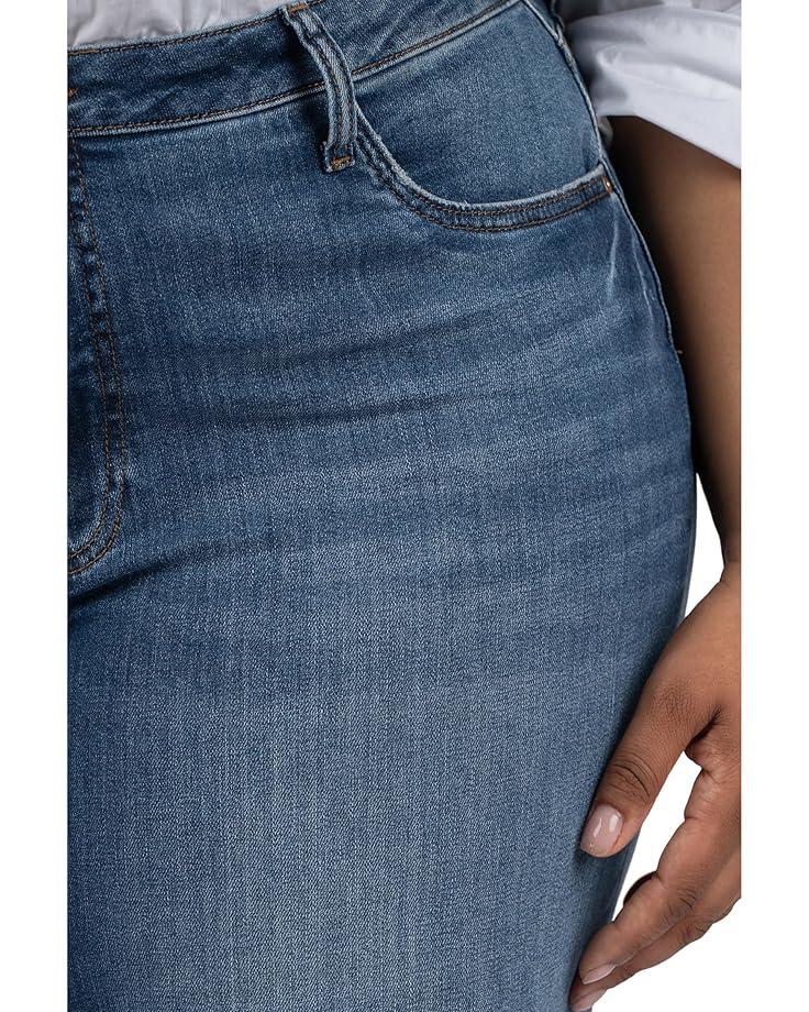 6pm KUT From The Kloth Plus Size Charlotte High Rise Crop Wide Leg With Regular Hem Women's