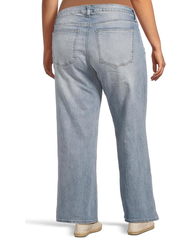 KUT From The Kloth Plus Size Jean High Rise Wide Leg Clean Hem Women's