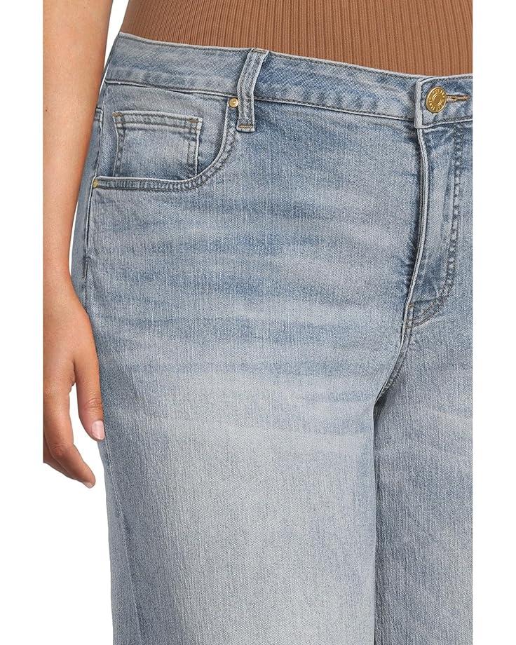 KUT From The Kloth Plus Size Jean High Rise Wide Leg Clean Hem Women's