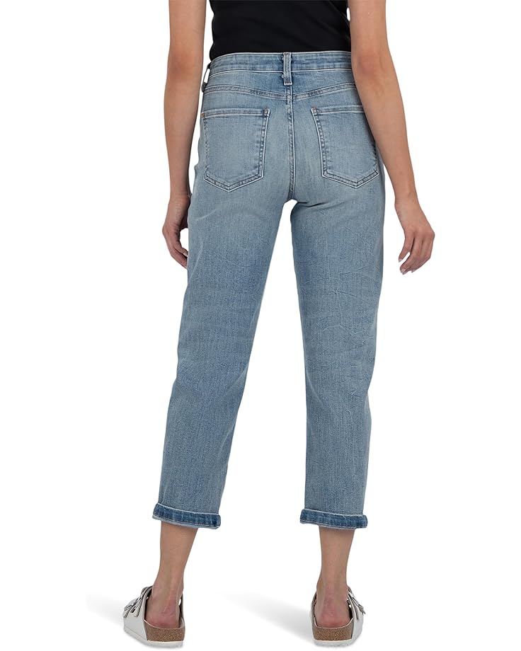 6pm KUT From The Kloth Sienna Baggy Boyfriend Crop Roll Up Women's