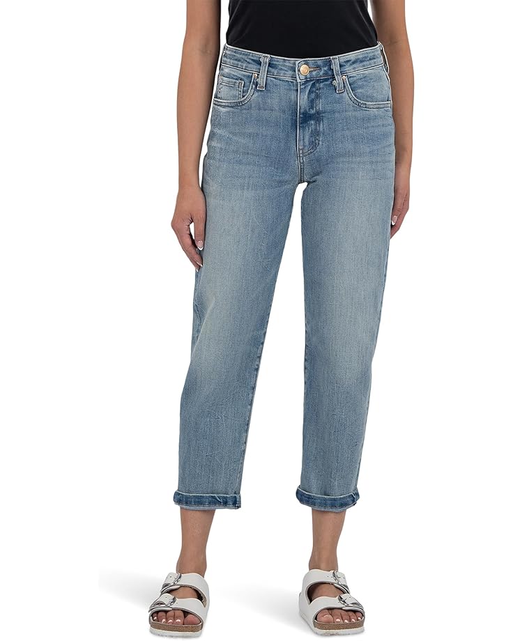 6pm KUT from the Kloth Sienna Baggy Boyfriend Crop Roll Up Women's